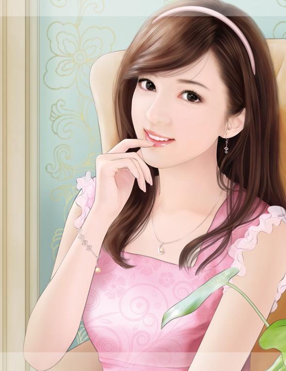 淡烟流水画屏幽